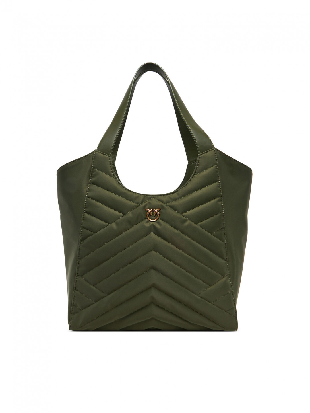 PINKO Kabelka Tote Bag Puzzle 104536 A1EU Z99Q Zelená