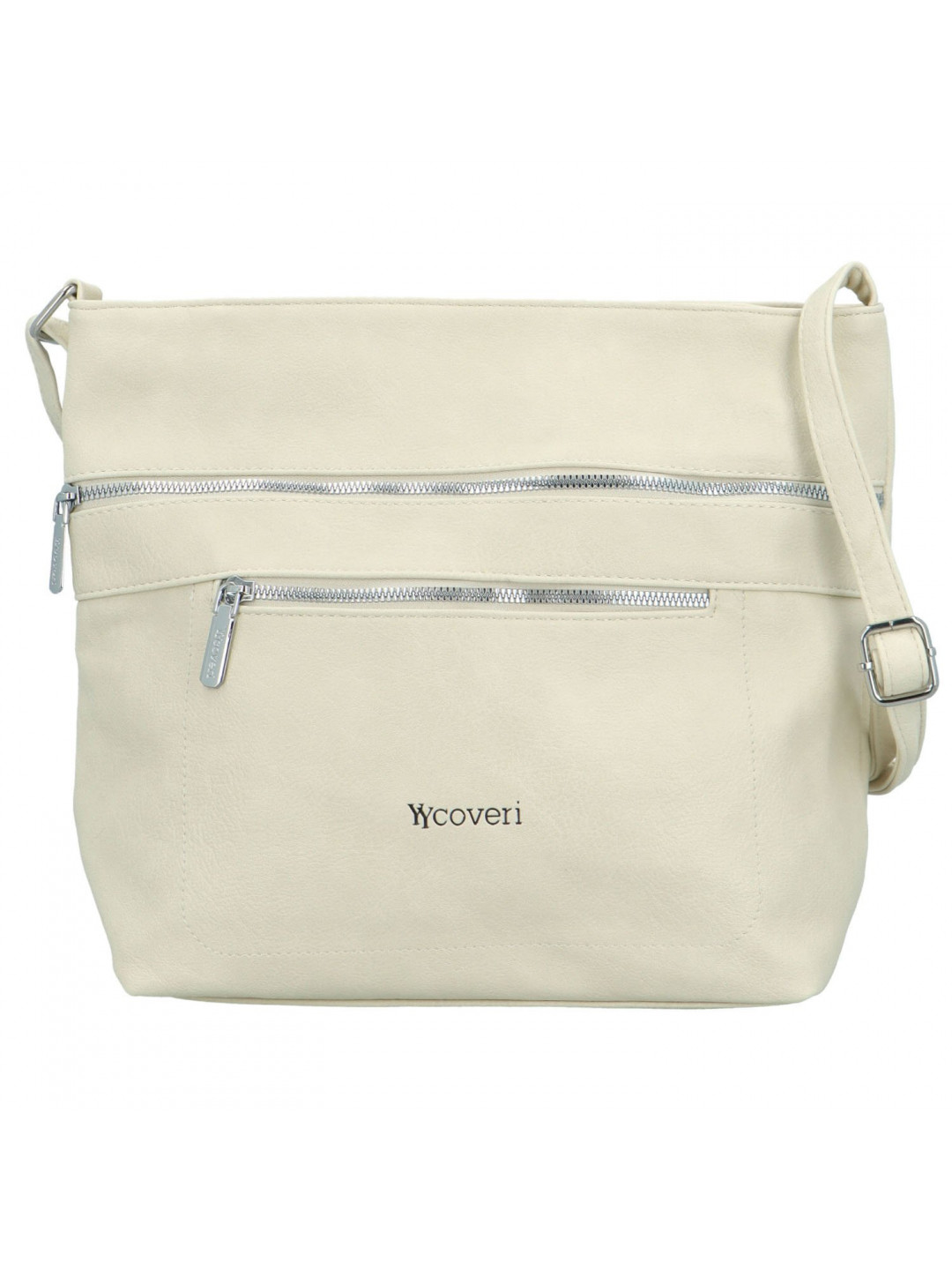 Dámská crossbody kabelka krémová – Coveri Aysana