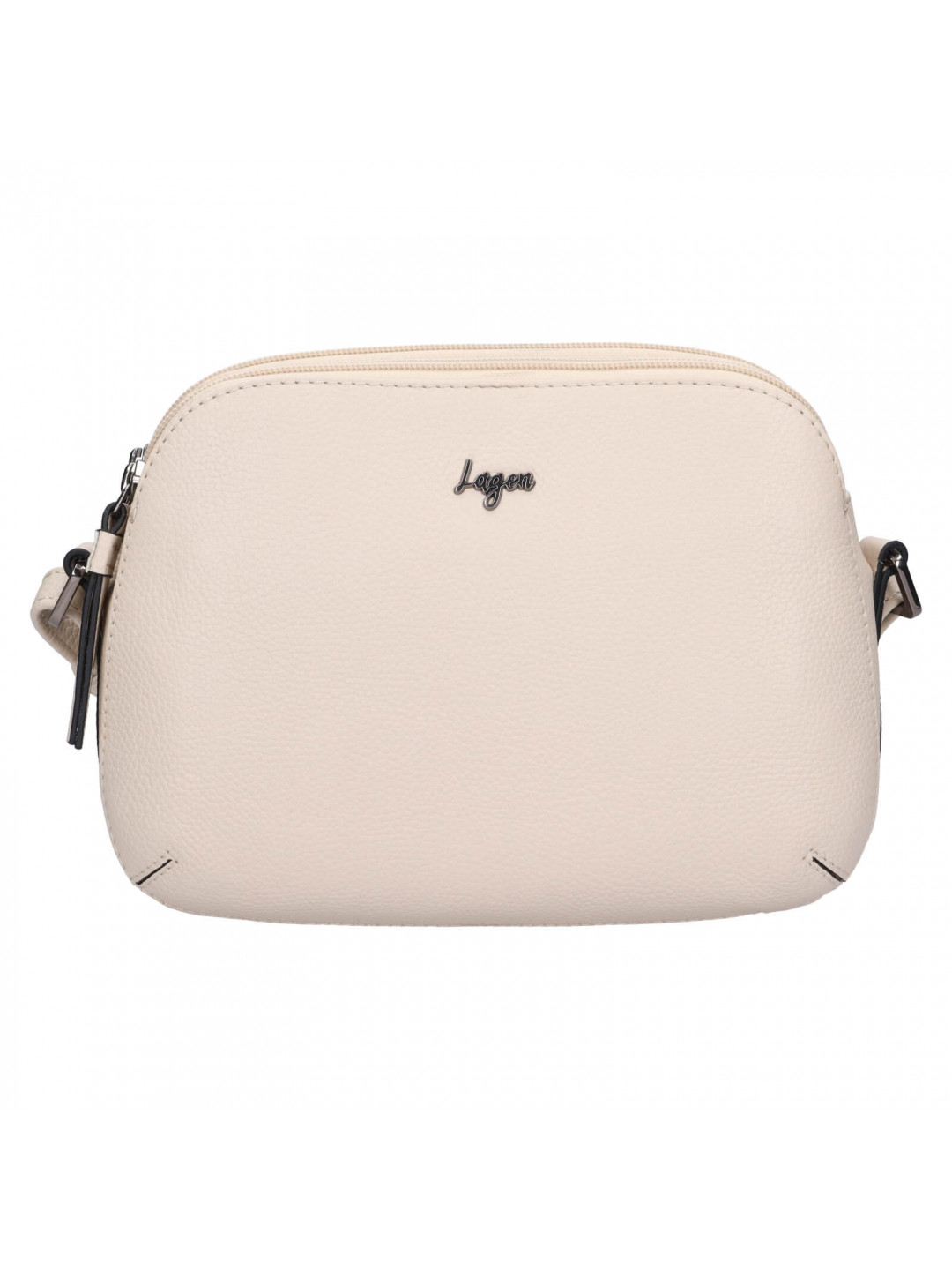 Dámská crossbody kabelka Lagen Nadea – krémová