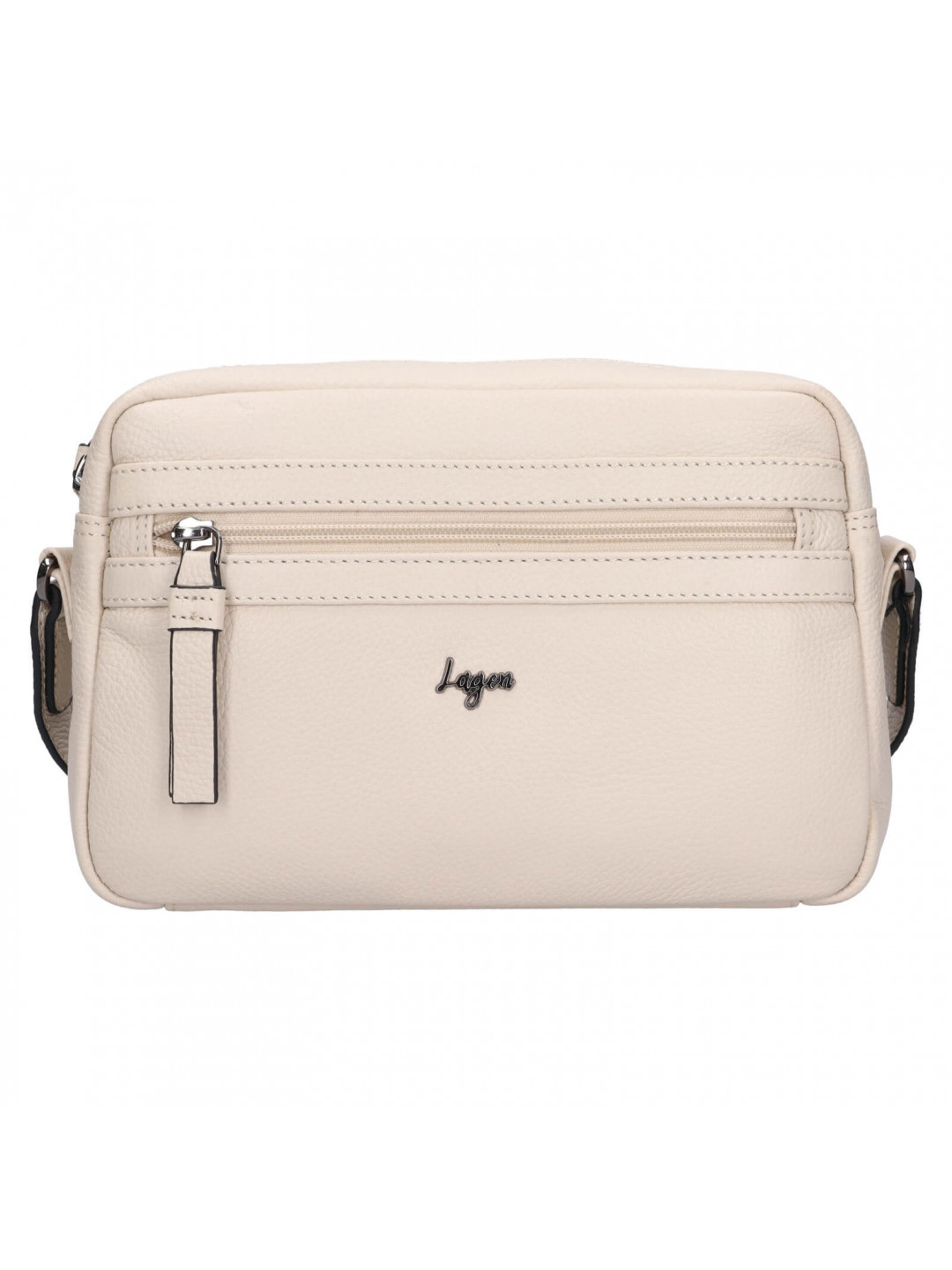 Dámská crossbody kabelka Lagen Thea – krémová