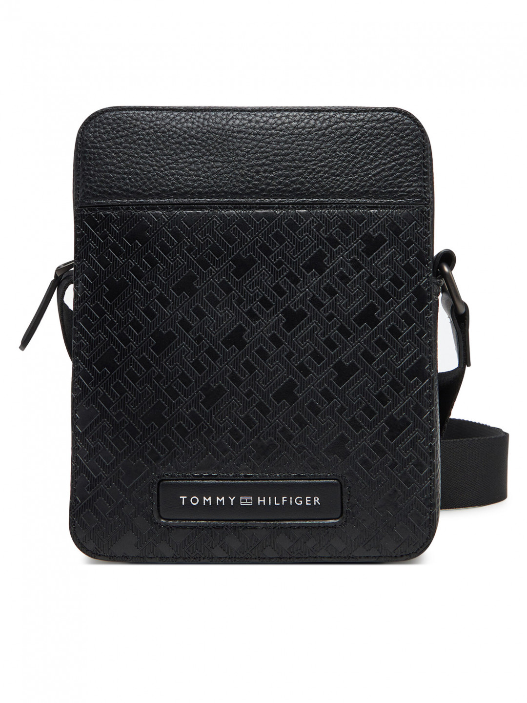 Tommy Hilfiger Brašna Th Monogram Mini Preporter AM0AM13210 Černá