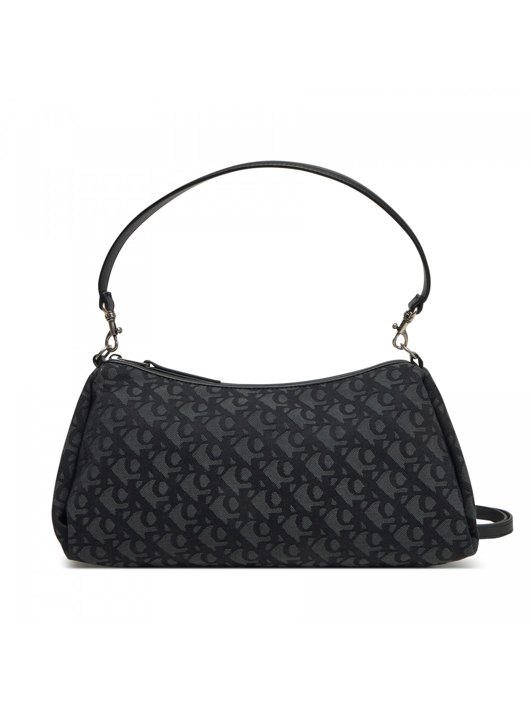 Kabelka Calvin Klein Jeans Drop Monogram Lg Shoulder Bag LV04K3114G Černá