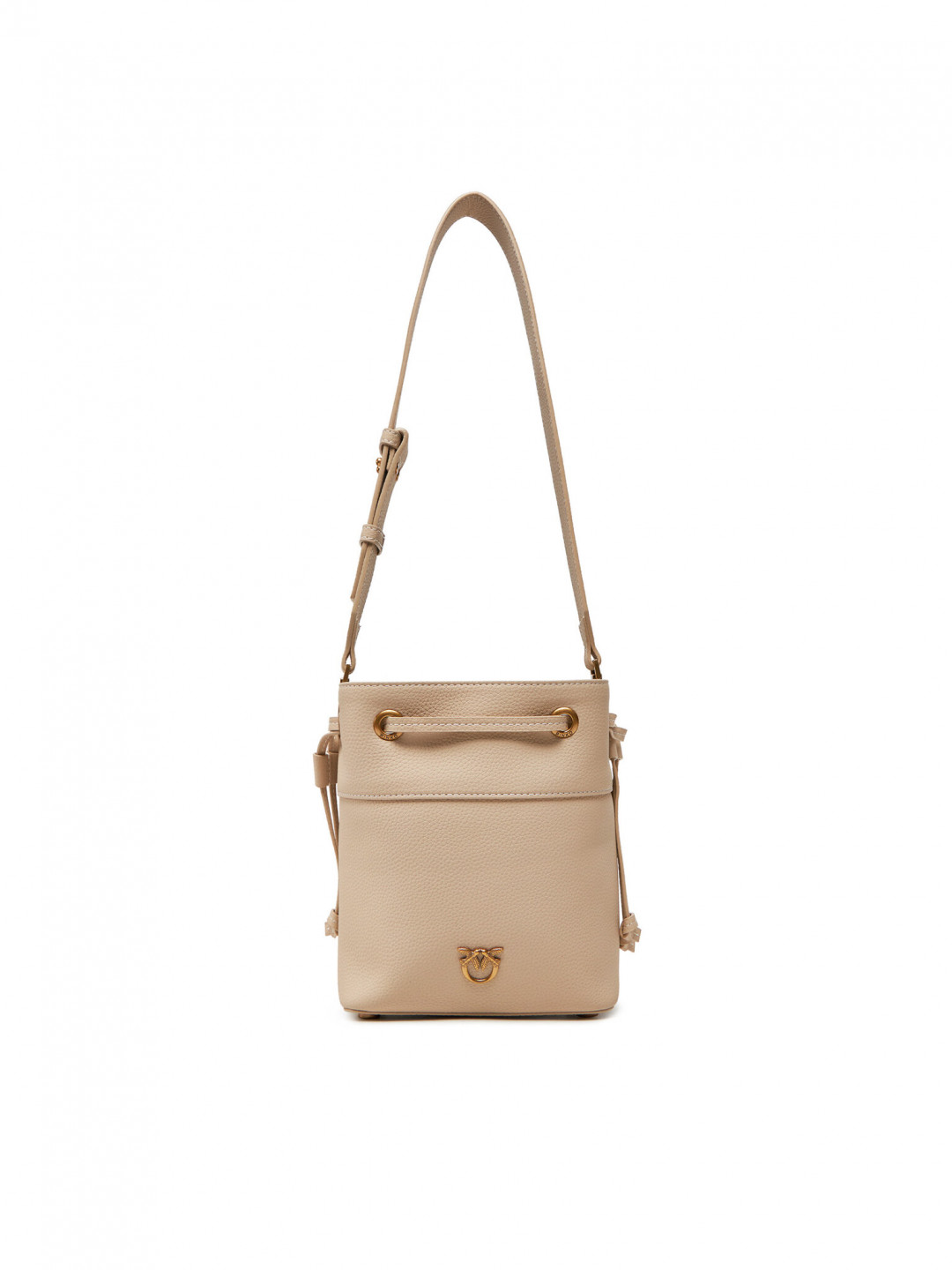 PINKO Kabelka Secchiello Mini PE 25 PLTT 104303 A29Q Béžová