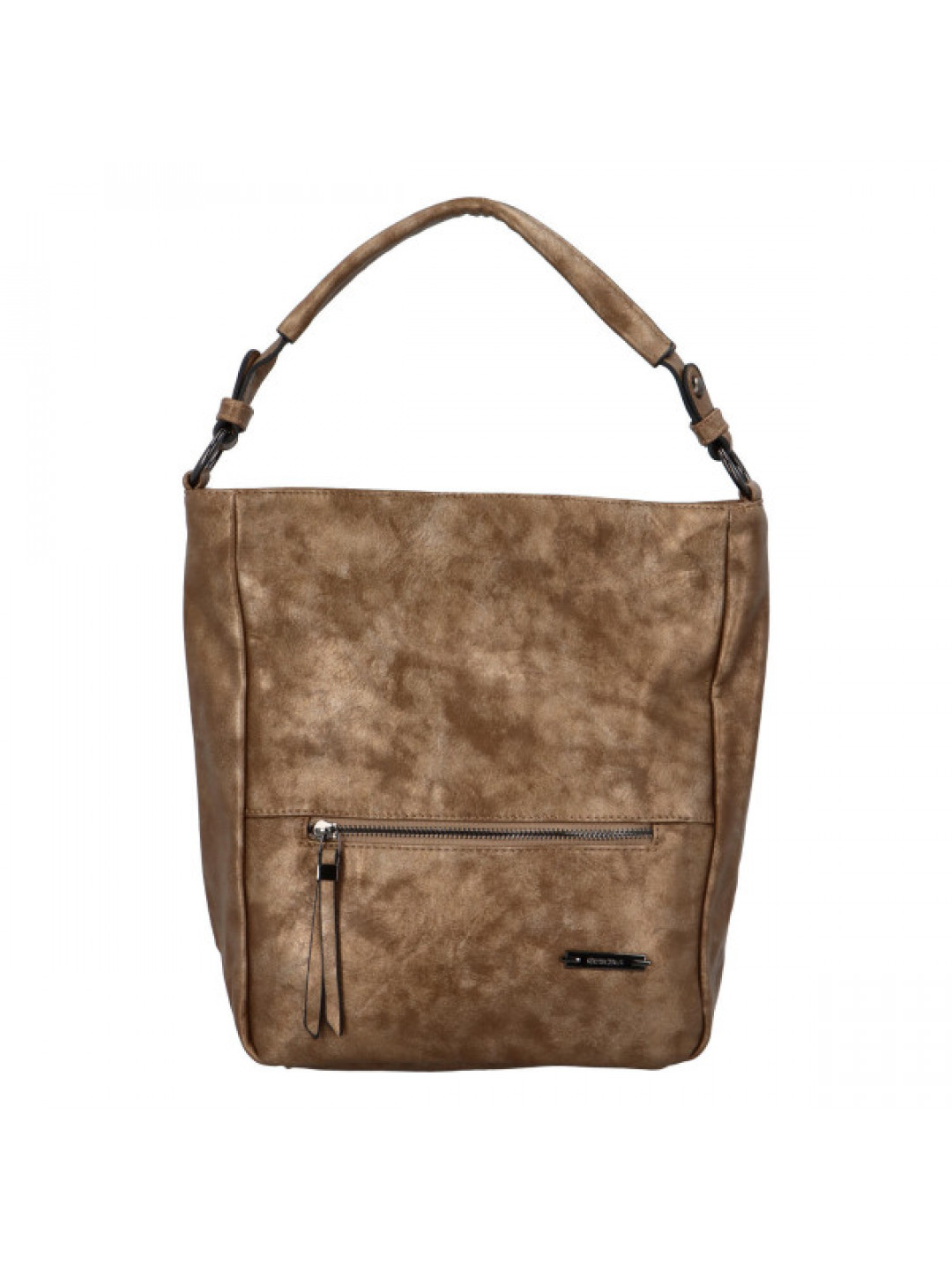 Dámská kabelka na rameno zlatá – Romina & Co Bags Kaley