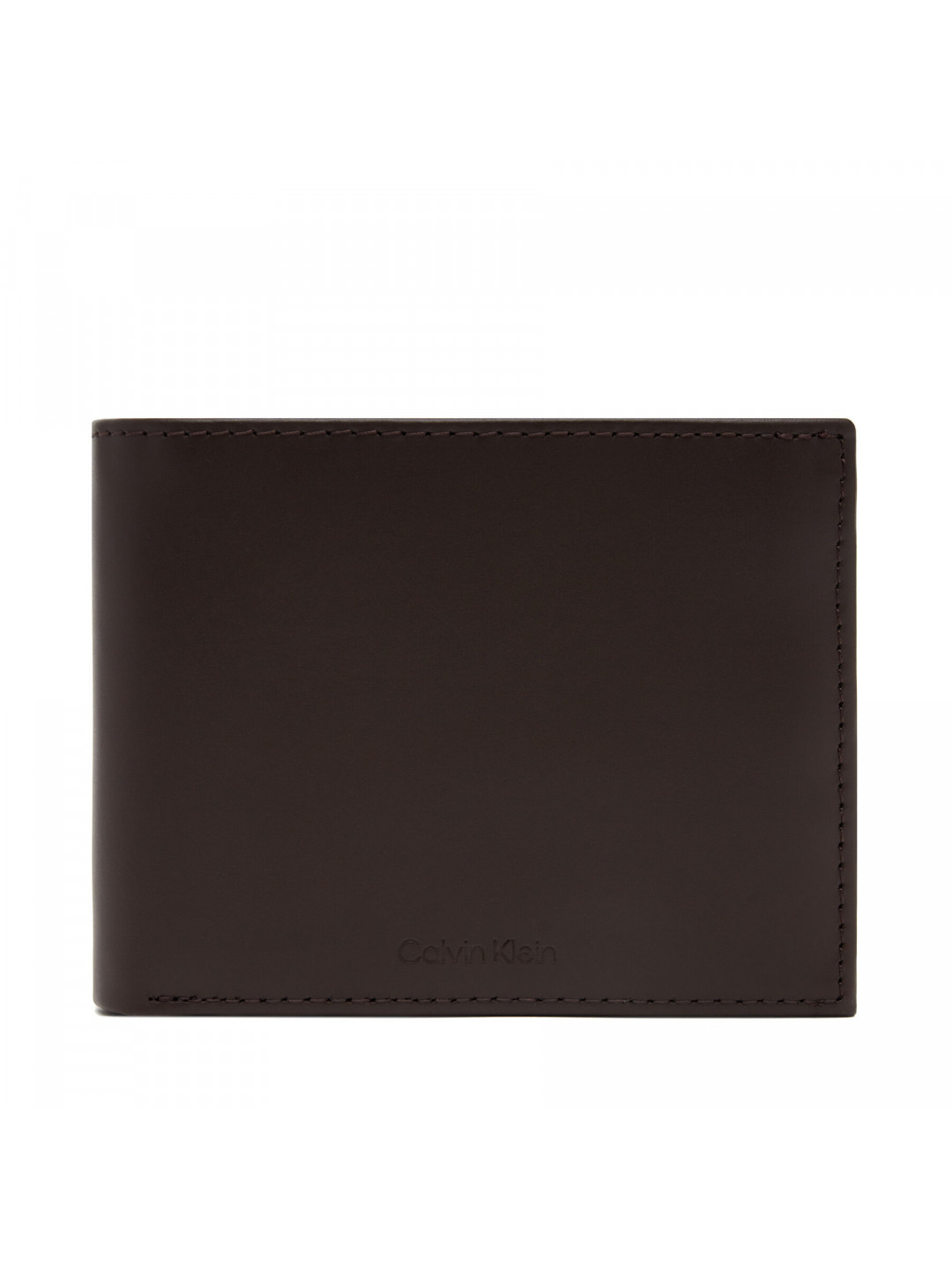 Pánská peněženka Calvin Klein Ck Premium Trifold 10Cc W Coin K50K512849 Hnědá