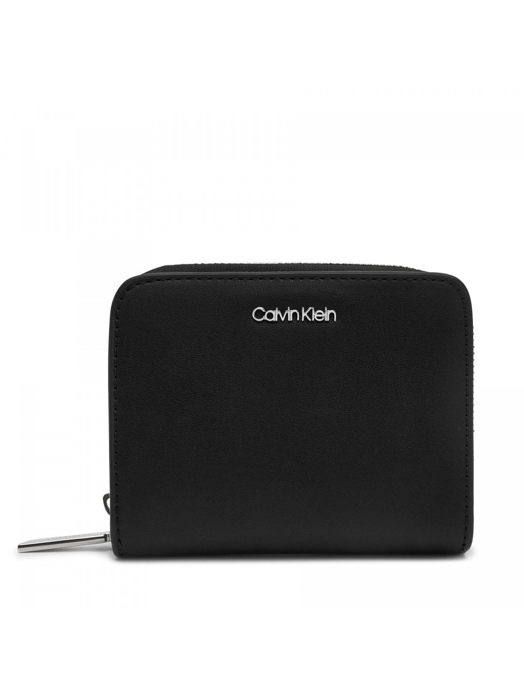 Malá dámská peněženka Calvin Klein Ck Must Medium Zip Around Wallet K60K611937 Černá