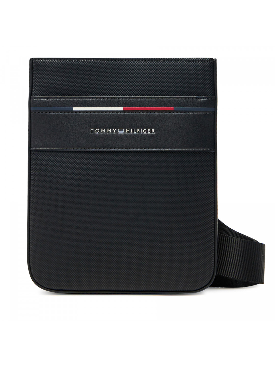 Brašna Tommy Hilfiger Th Foundation Mini Crossover AM0AM13197 Černá
