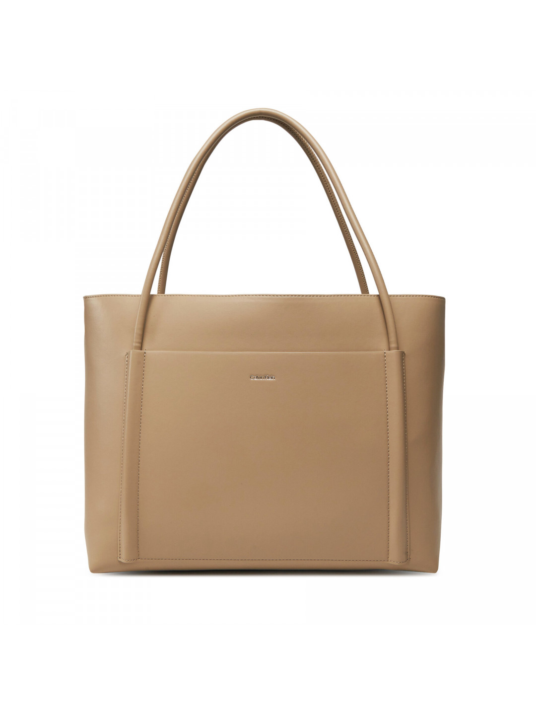 Kabelka Calvin Klein Ck Linn Large Shopper K60K613109 Béžová