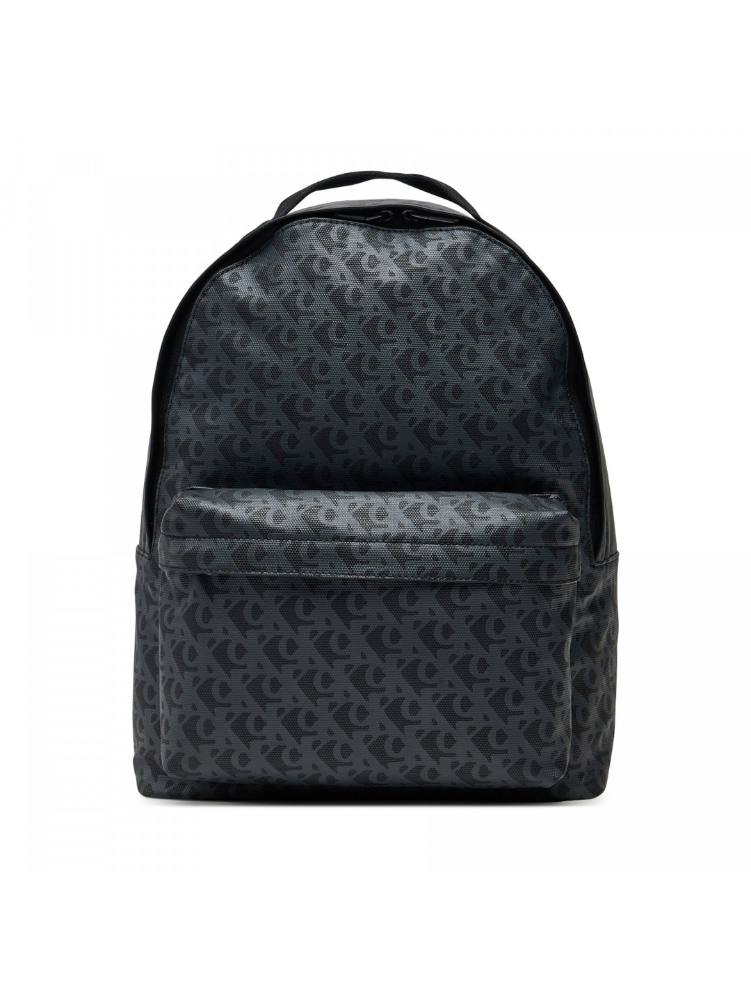 Batoh Calvin Klein Jeans Matte Aop Center Zip Bp 43 LV04G3112G Černá
