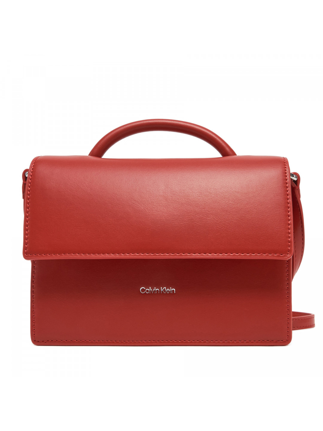 Kabelka Calvin Klein Ck Linn Top Handle Crossbody K60K613162 Červená