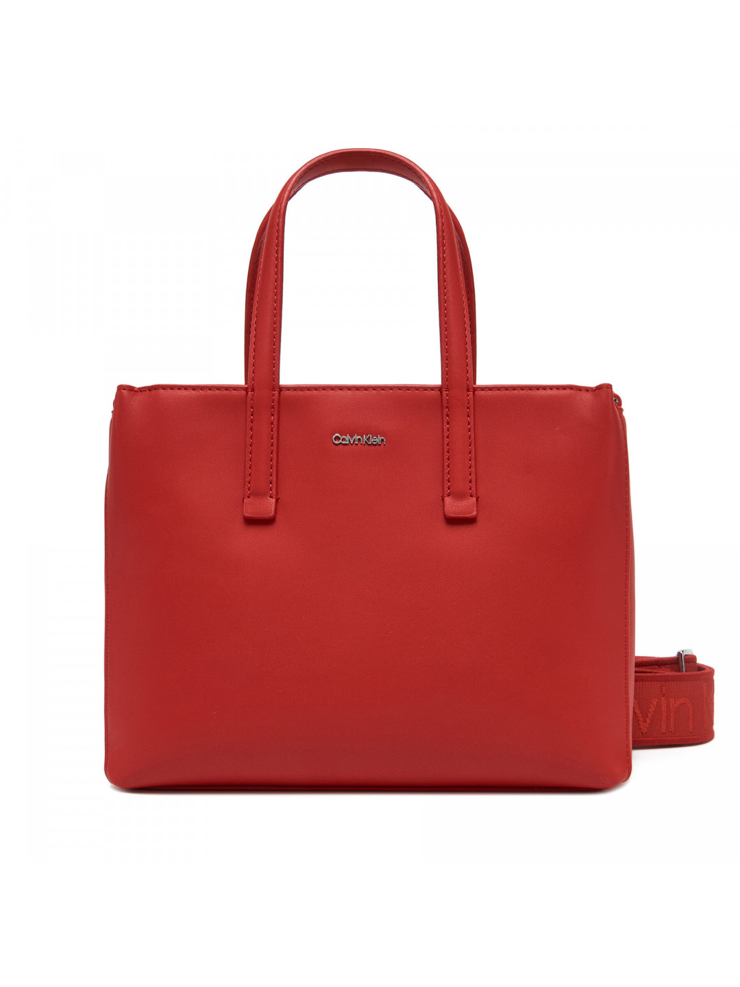 Kabelka Calvin Klein Ck Must Small Tote K60K612904 Červená