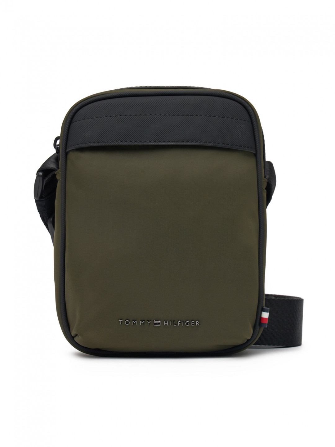Tommy Hilfiger Brašna Th Repreve Mini Reporter AM0AM13185 Zelená