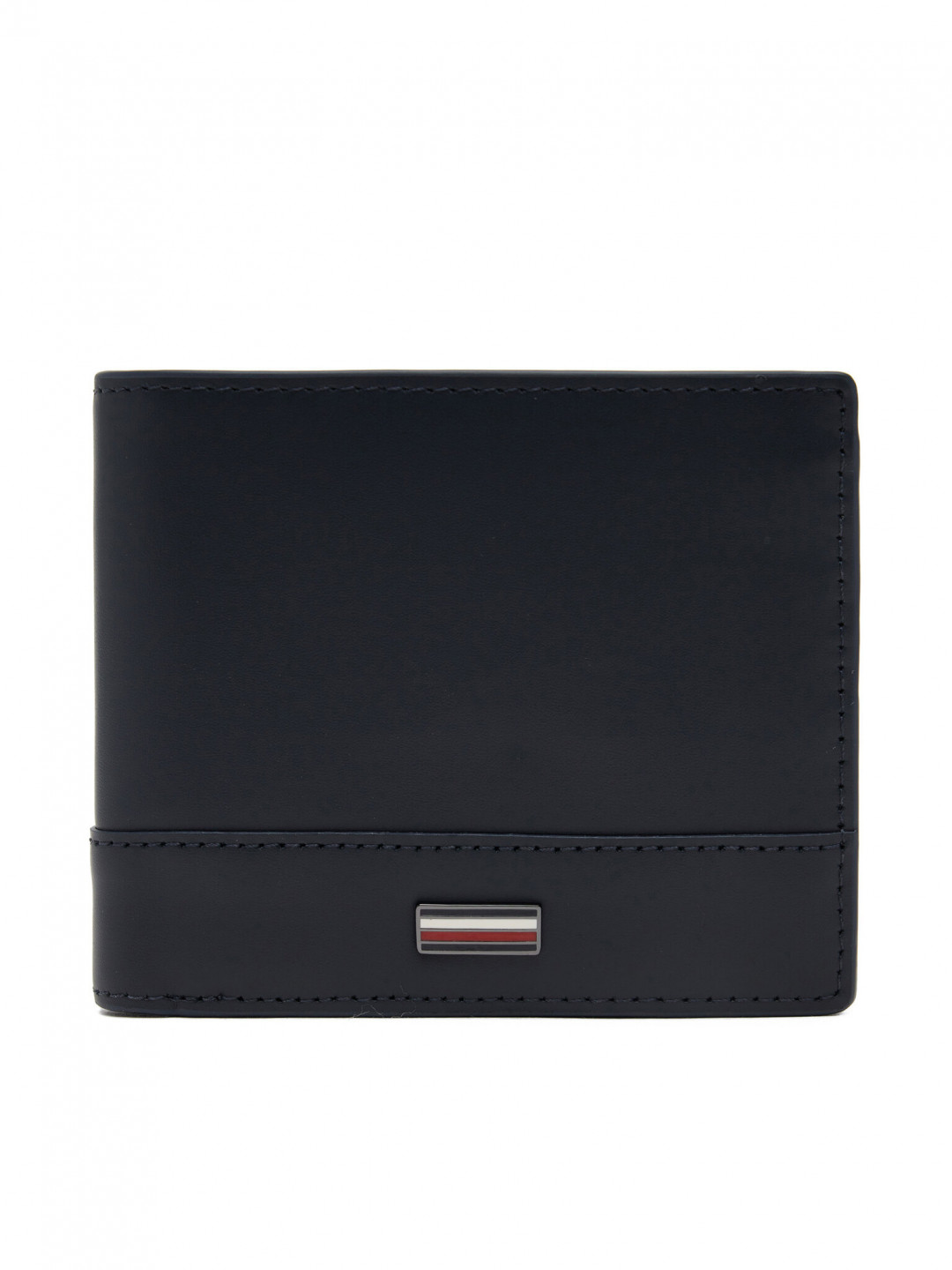 Tommy Hilfiger Velká pánská peněženka Th Corp Cc Flap And Coin AM0AM13246 Tmavomodrá