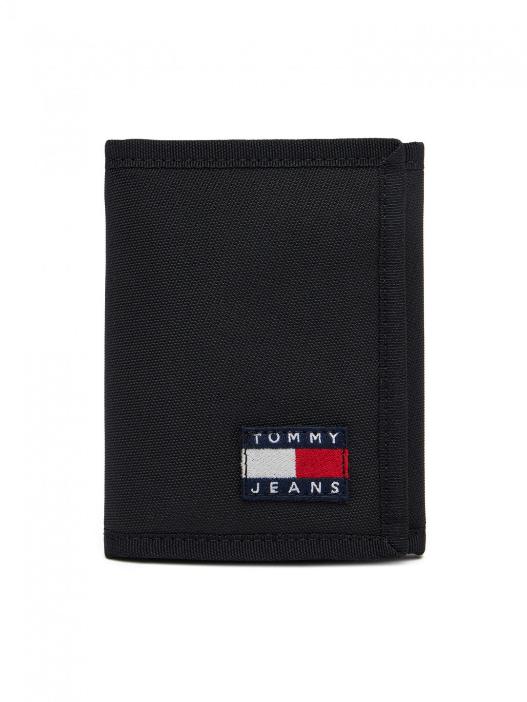 Tommy Jeans Malá pánská peněženka Tjm Ess Daily Nylon Tri Wallet AM0AM13269 Černá