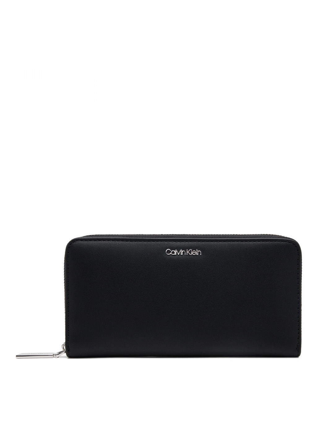 Velká dámská peněženka Calvin Klein Ck Must Large Zip Around Wallet K60K606698 Černá
