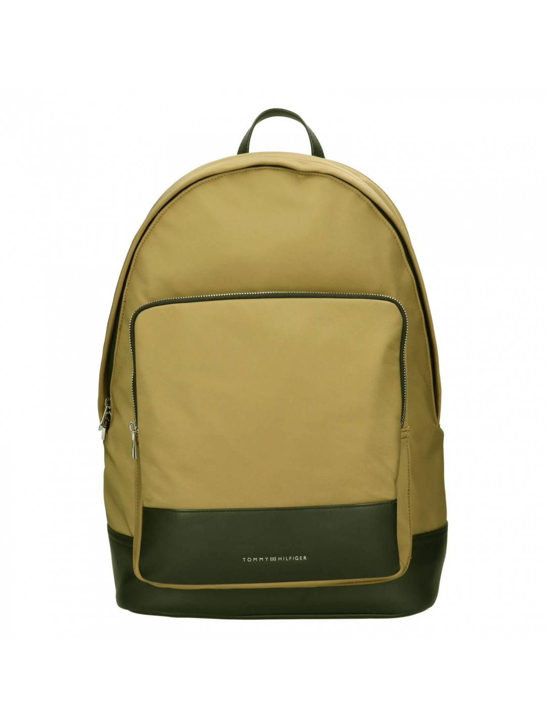 Pánský batoh Tommy Hilfiger Trym – zeleno-hnědá