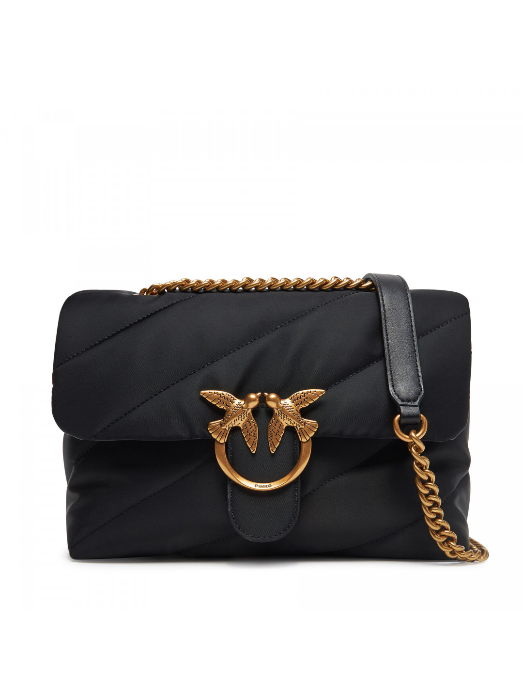 Kabelka PINKO Love Puff Classic Cl PE 25 PLTT 100038 A05F Černá