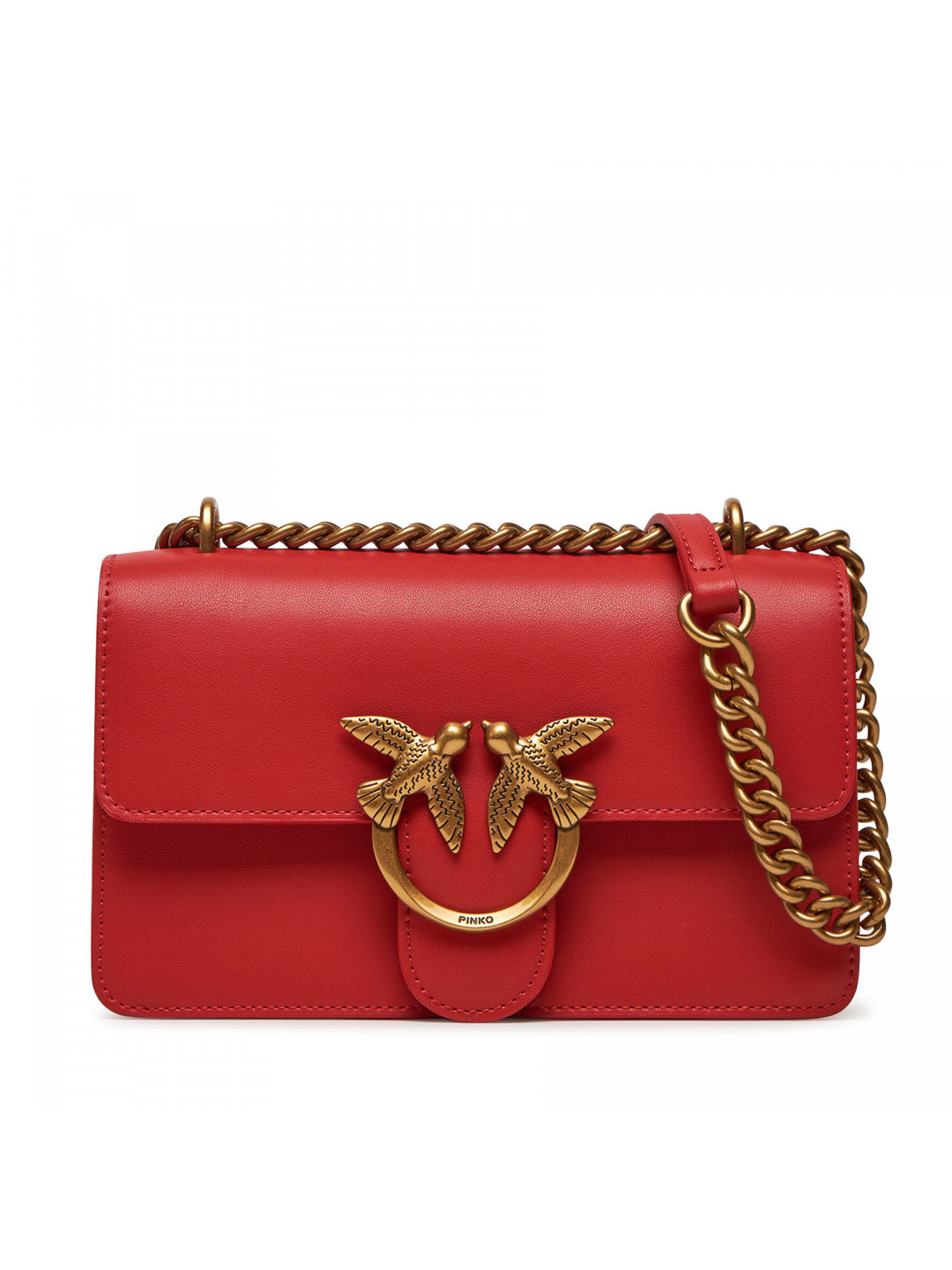Kabelka PINKO Love One Mini Dc PE 25 PCPL 00074 A0F1 Červená