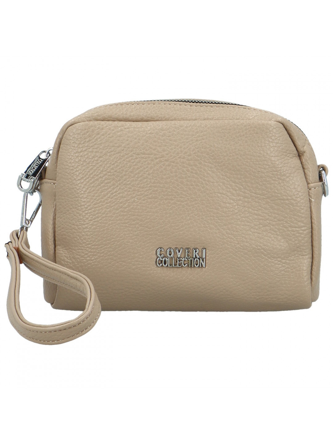 Dámská mini crossbody kabelka béžová – Coveri Cary