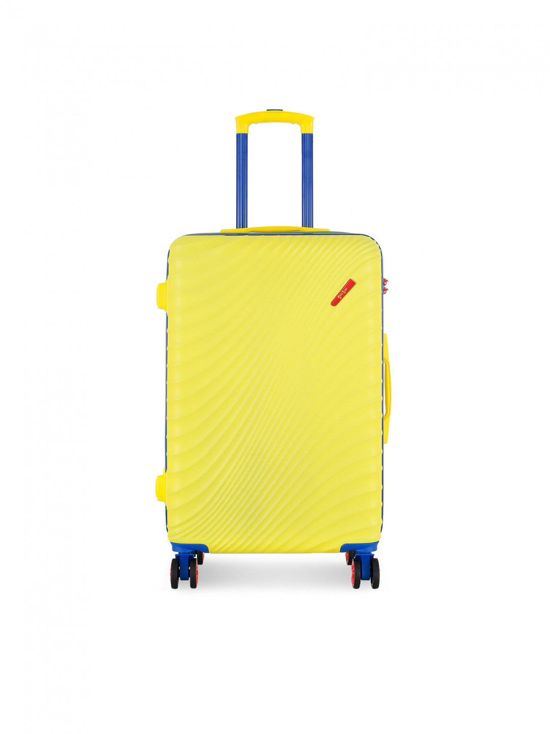 Semi Line Střední kufr T5934-2 Žlutá