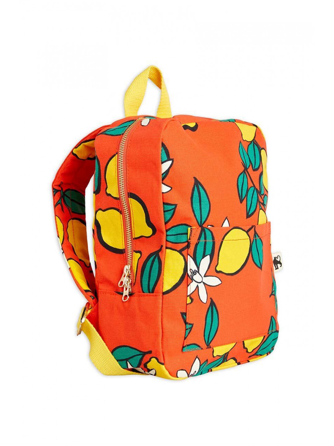 Dětský batoh Mini Rodini oranžová barva velký vzorovaný