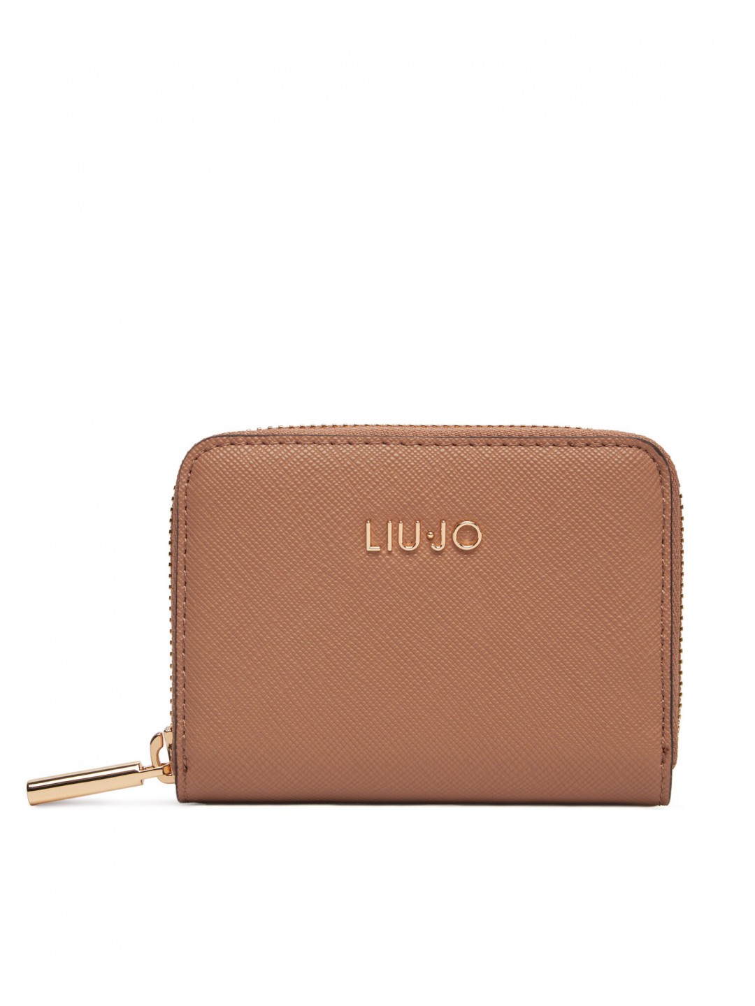 Liu Jo Malá dámská peněženka S Zip Around AA5169 E0087 Hnědá