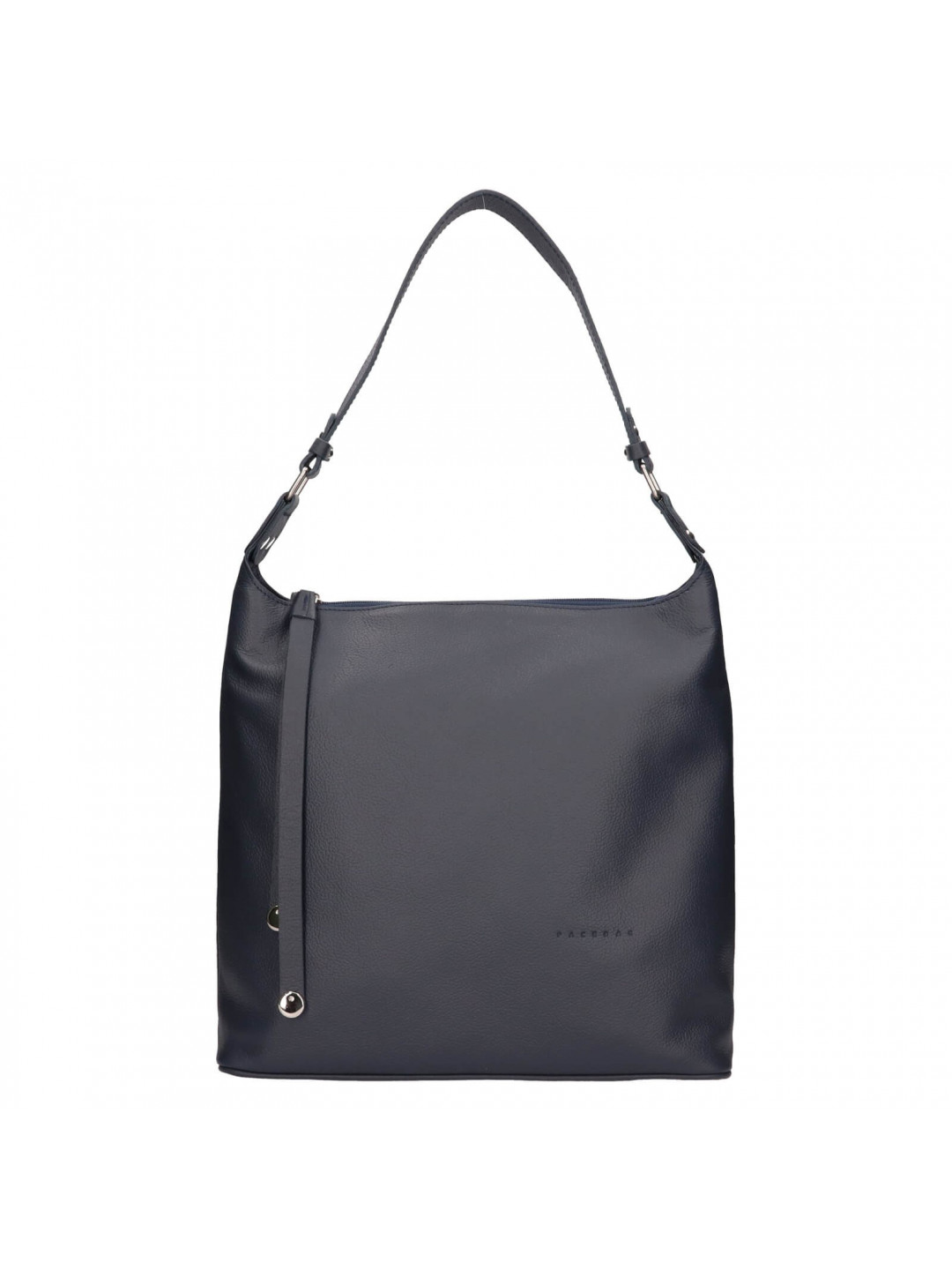 Dámská kožená kabelka Facebag Filonna – tmavě modrá