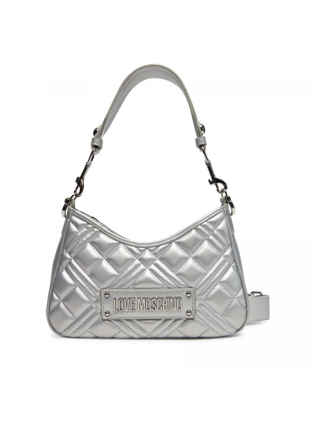 Kabelka LOVE MOSCHINO JC4152PP1MLA196B Stříbrná