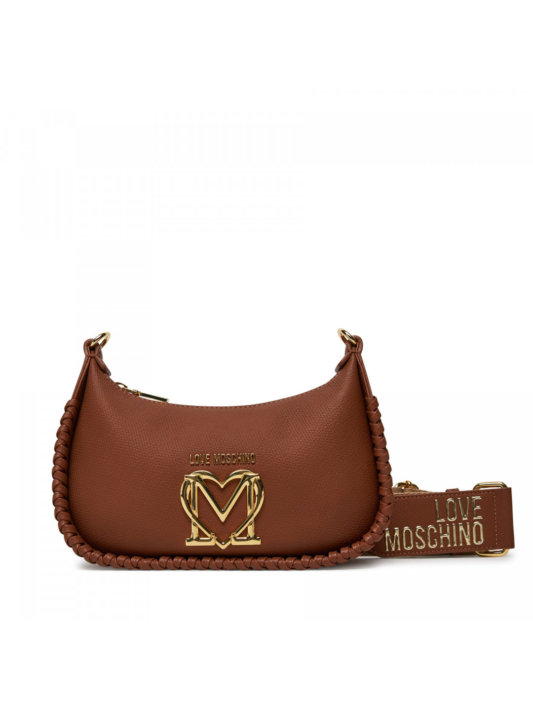 Kabelka LOVE MOSCHINO JC4128PP1MLJ0201 Hnědá