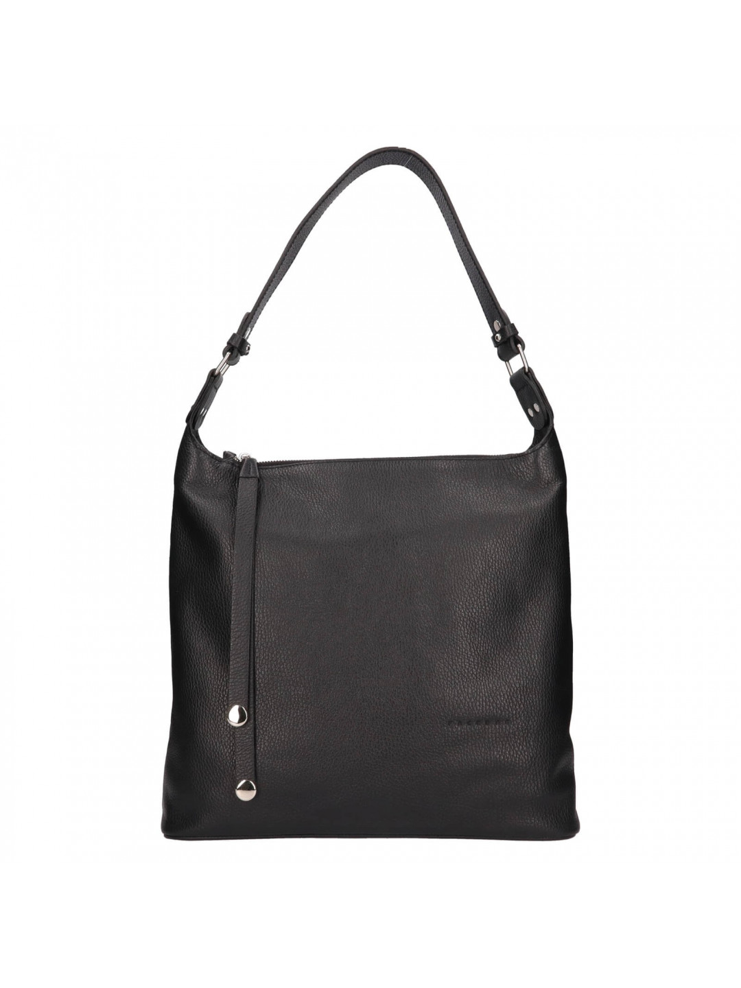 Dámská kožená kabelka Facebag Filonna – černá