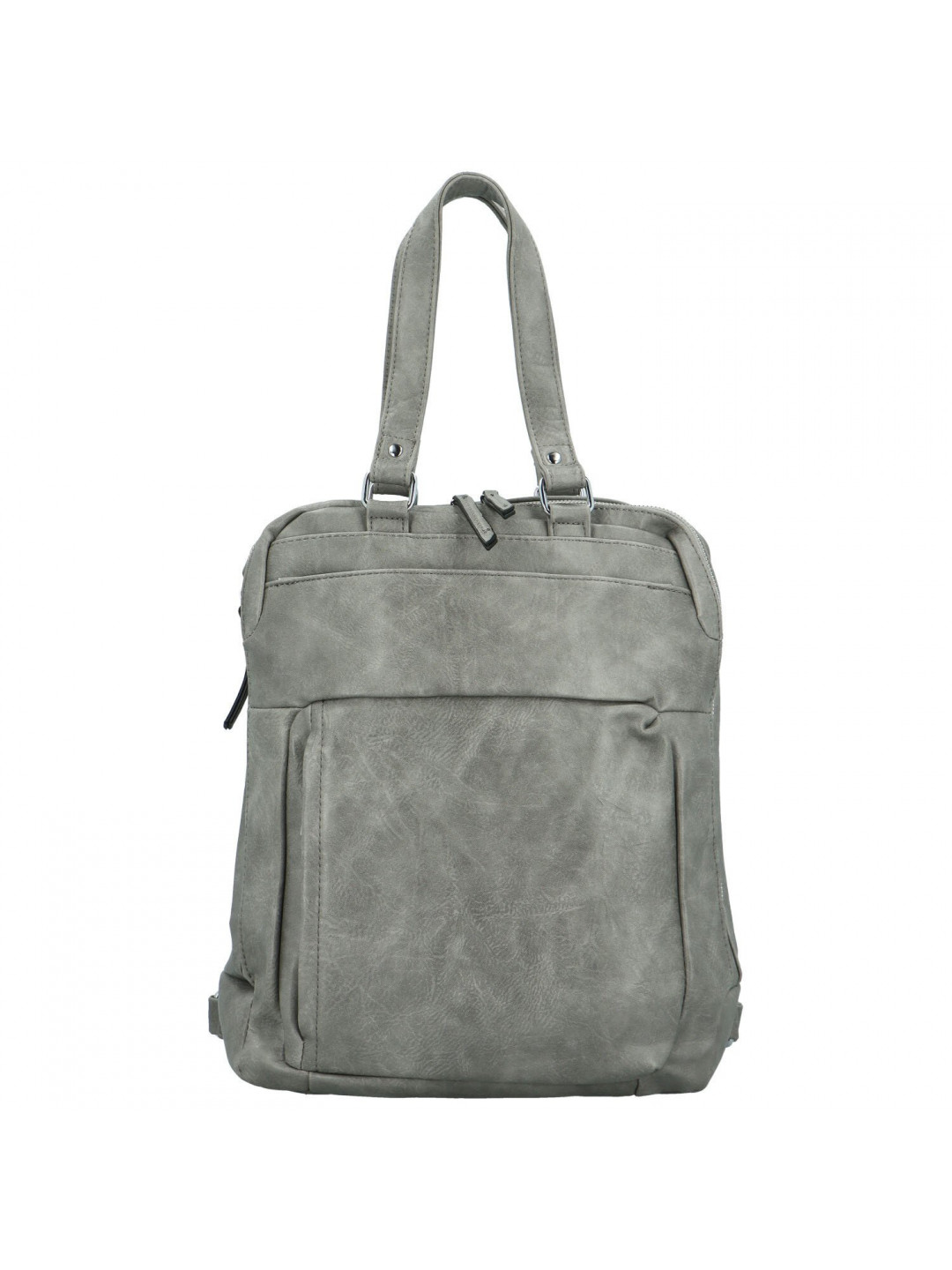 Dámský kabelko batoh šedý – Paolo bags Milton