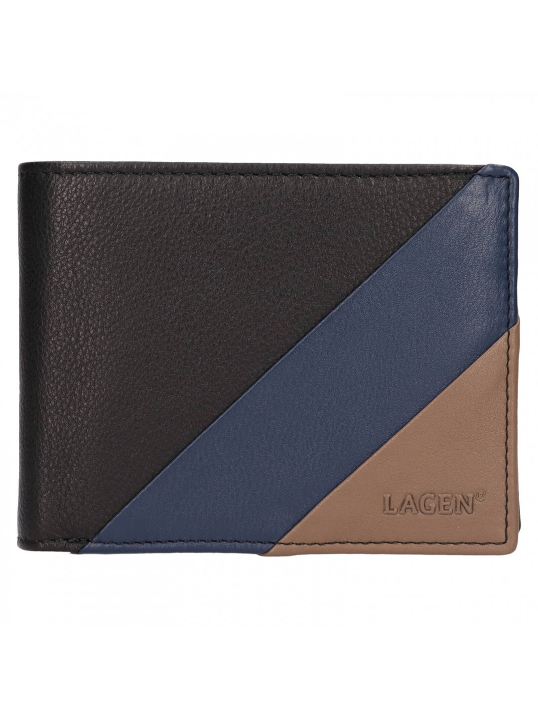 Pánská kožená peněženka Lagen Gerth – černá