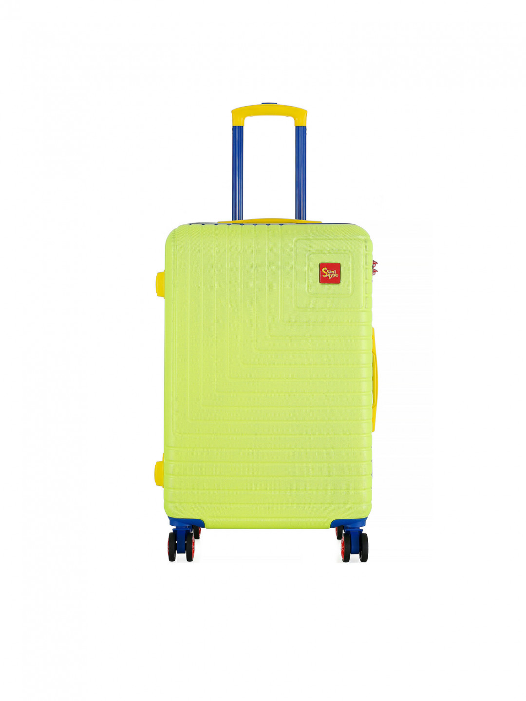 Semi Line Střední kufr T5939-2 Zelená