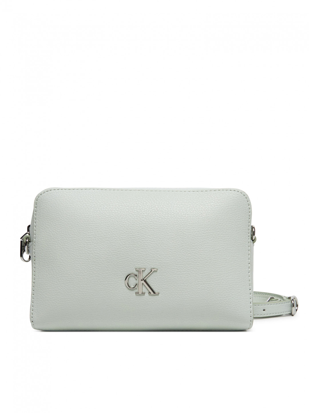 Calvin Klein Jeans Kabelka Minimal Monogram Camera Bag 20 LV04K3162G Šedá