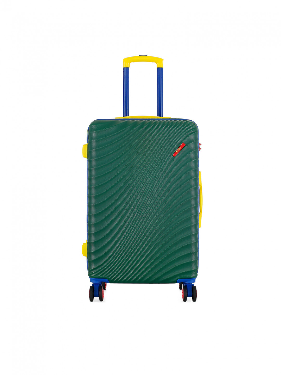 Semi Line Střední kufr T5936-2 Zelená