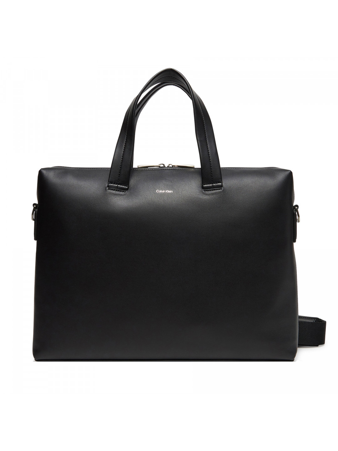 Brašna na notebook Calvin Klein Ck Premium Leather Laptop Bag K50K512939 Černá