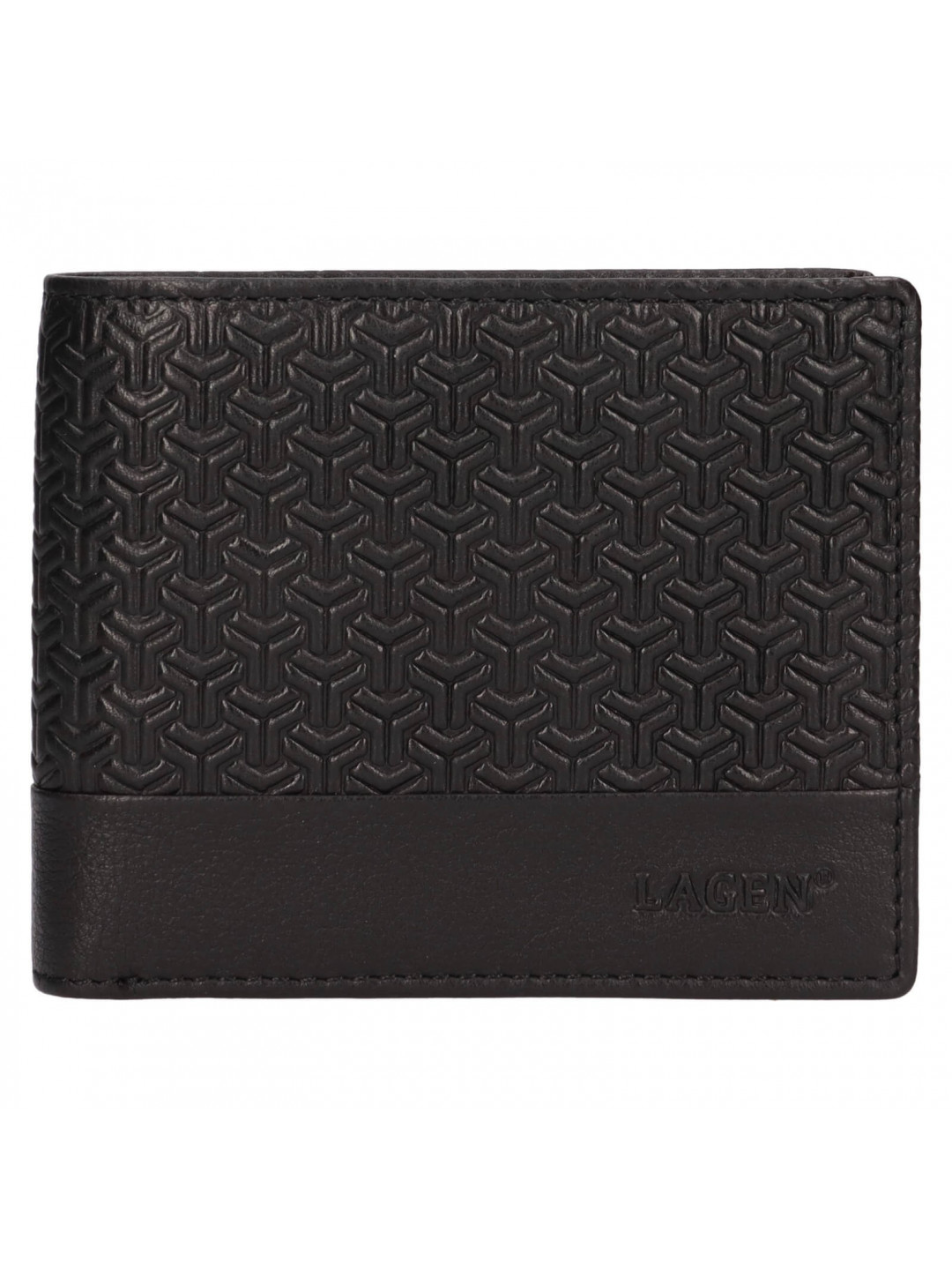 Pánská kožená peněženka Lagen Dalibors – černá