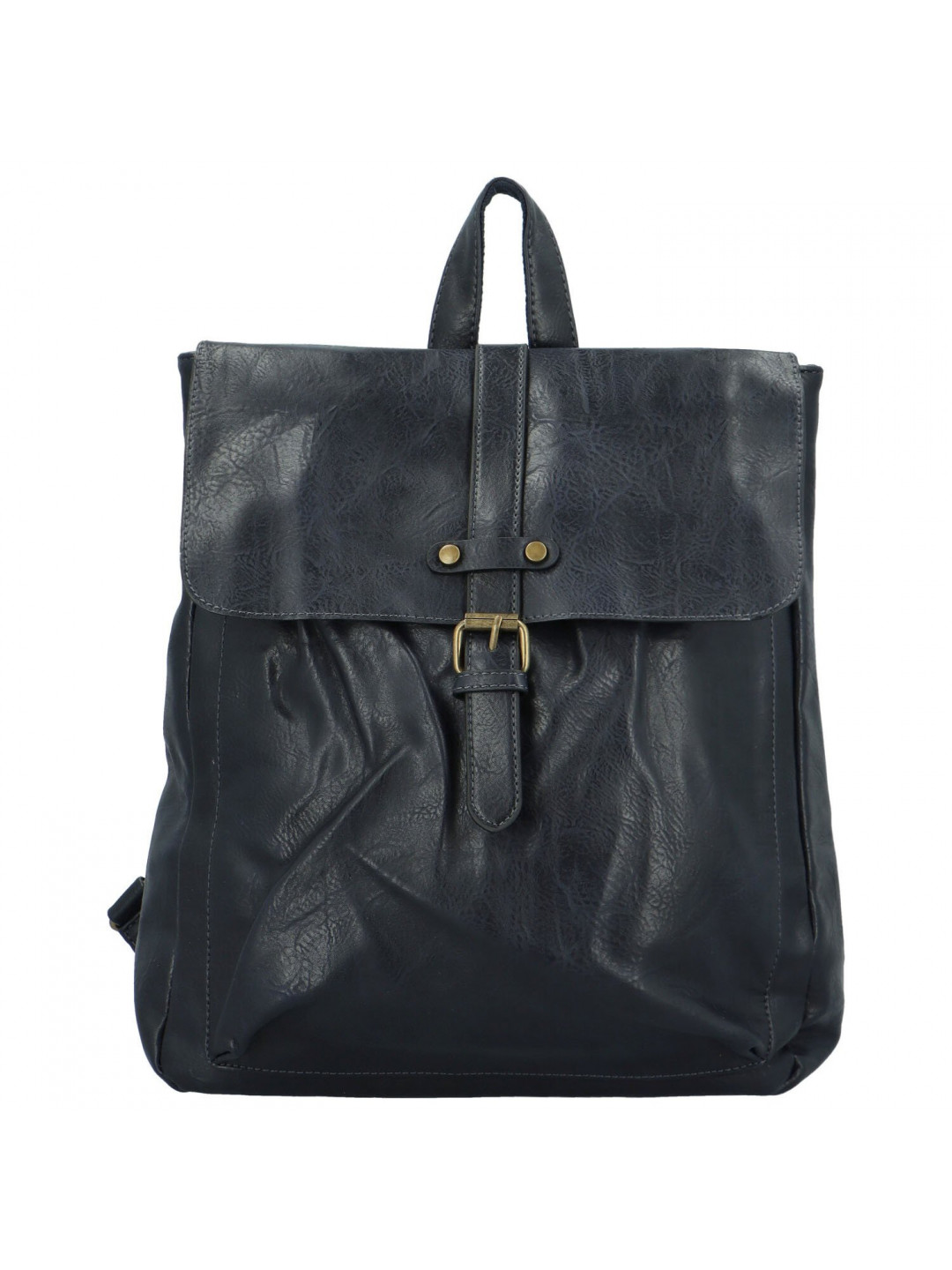 Dámský batoh tmavě modrý – Paolo bags Lamin