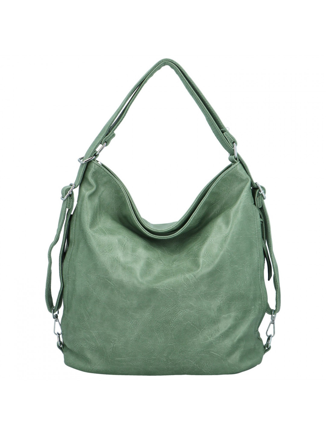 Dámský kabelko batoh zelený – Paolo bags Martins