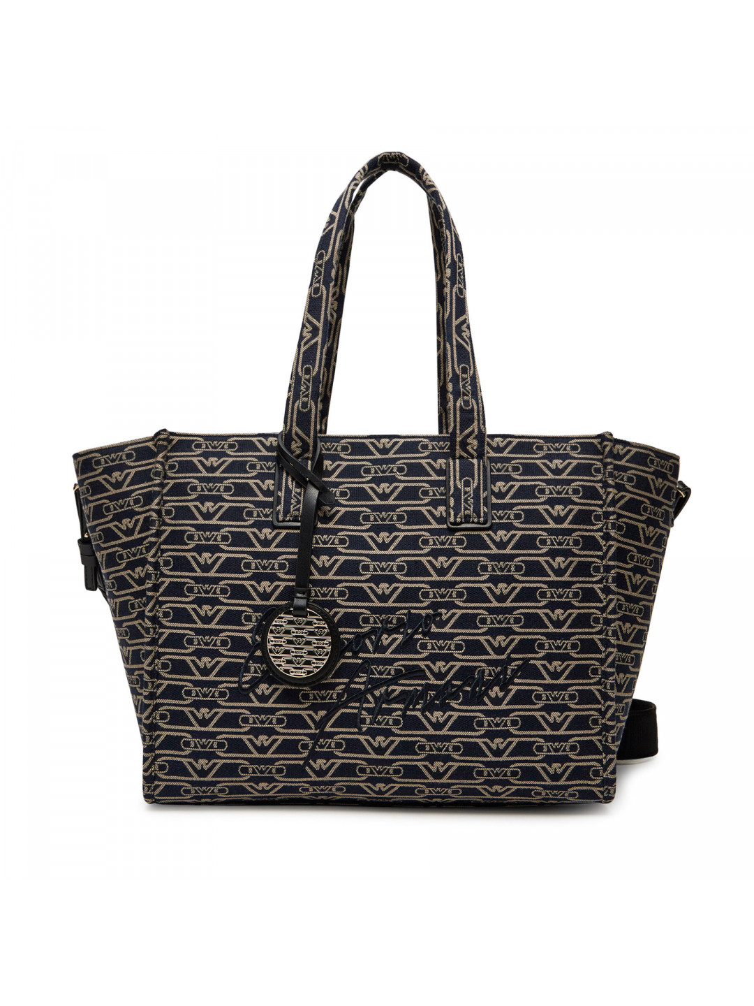 Kabelka Emporio Armani EW000370 AF12993 FB237 Tmavomodrá
