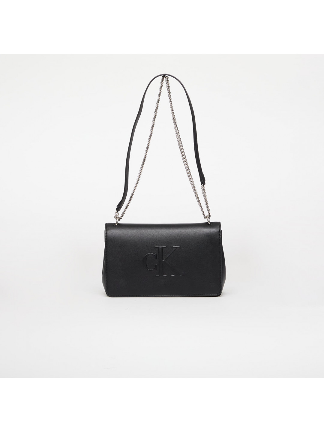 Taška Calvin Klein Jeans Sculpted Ew Flap Bag Black Universal