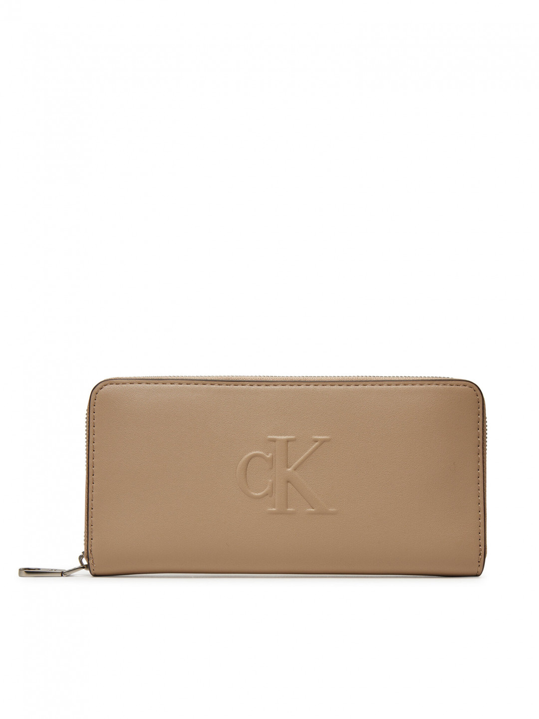 Calvin Klein Jeans Velká dámská peněženka LV04K1005G Béžová