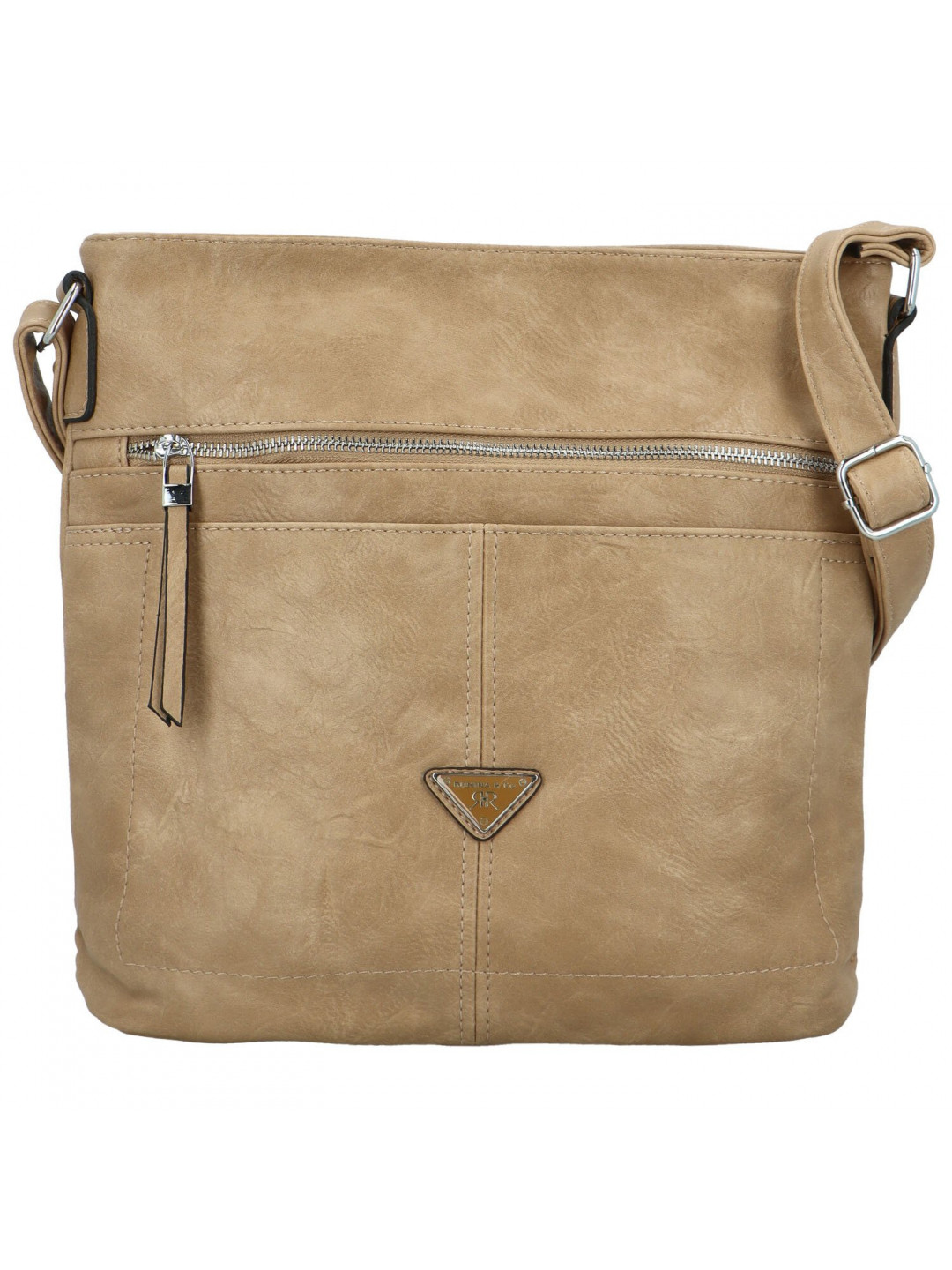 Dámská crossbody kabelka béžová – Romina & Co Bags Kelly