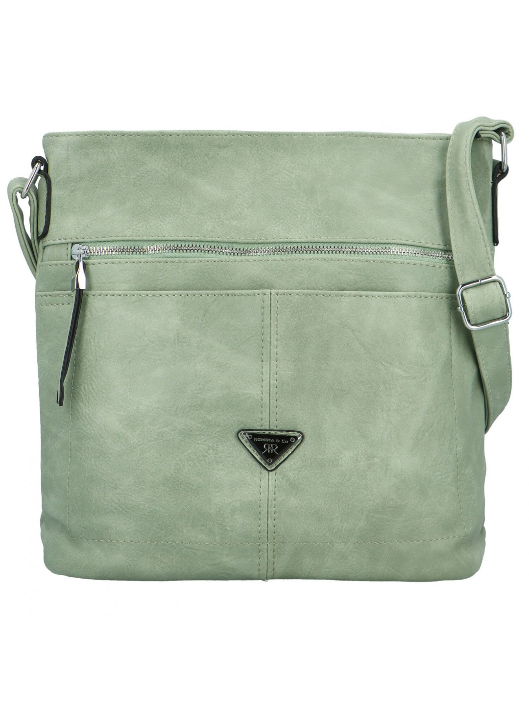 Dámská crossbody kabelka zelená – Romina & Co Bags Kelly