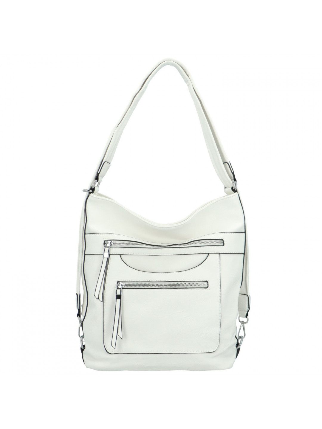 Dámský kabelko batoh bílý – Romina & Co Bags Kalenyk new