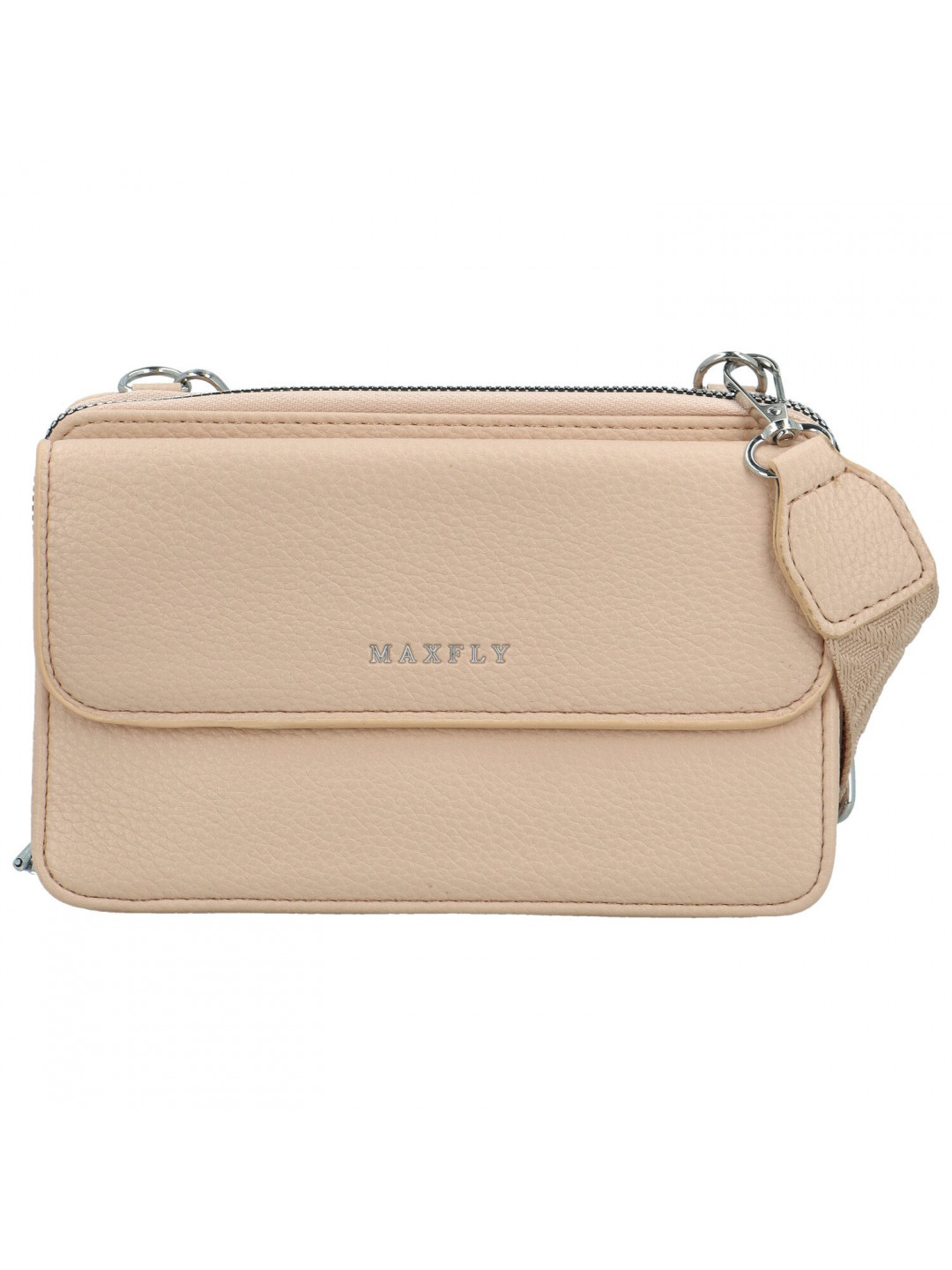 Dámská crossbody kabelka růžová – MaxFly Taisia