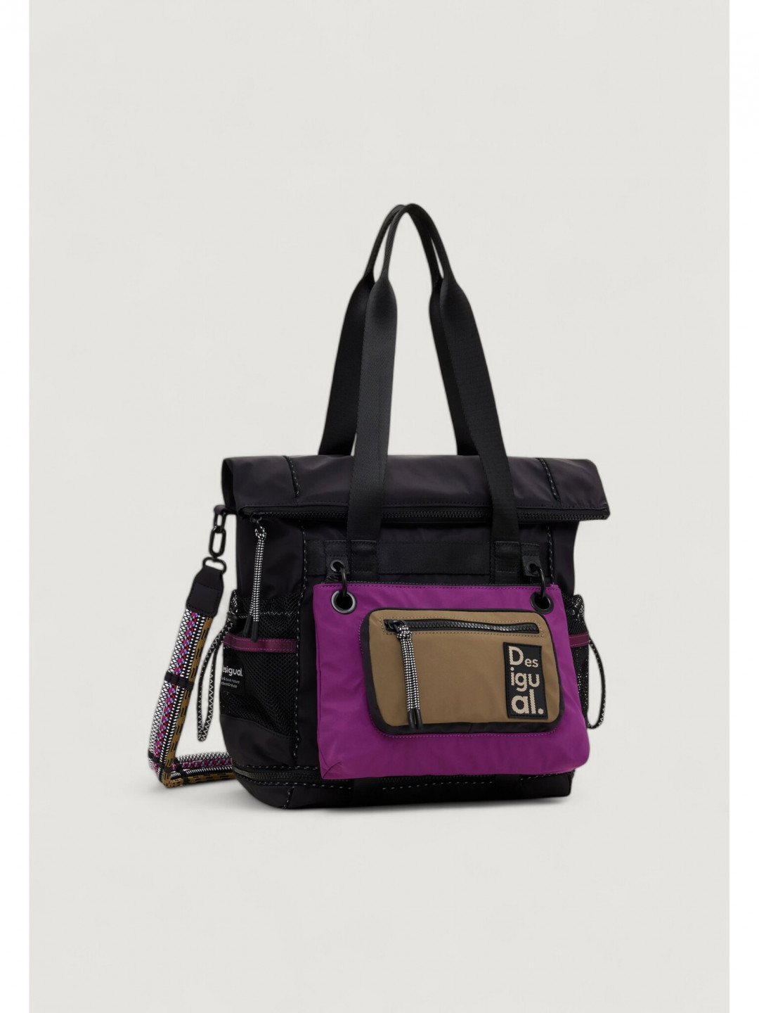 Desigual Batoh Voyager 25SAKY17 Černá