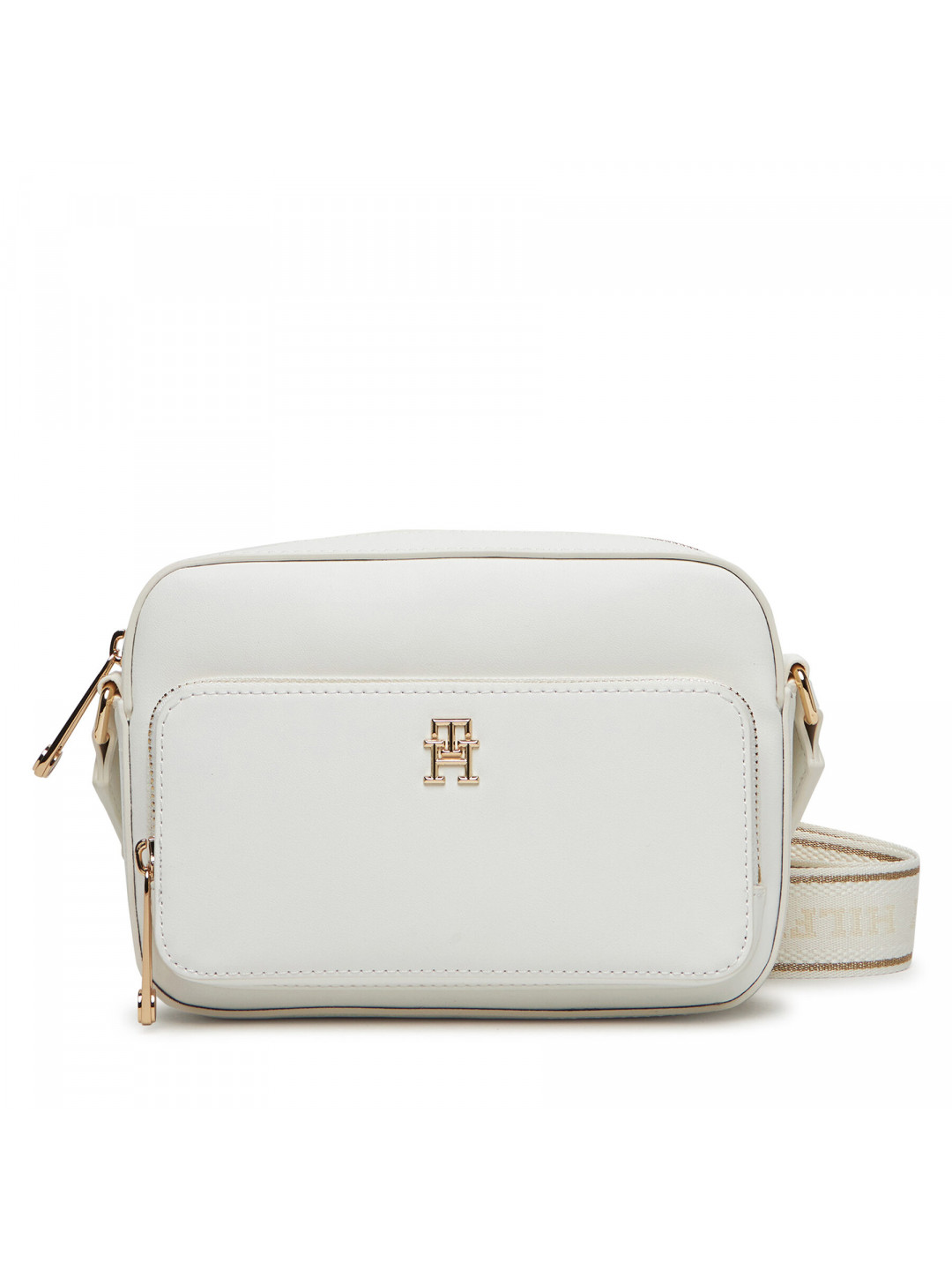 Kabelka Tommy Hilfiger Th Joy Camera Bag AW0AW16812 Bílá