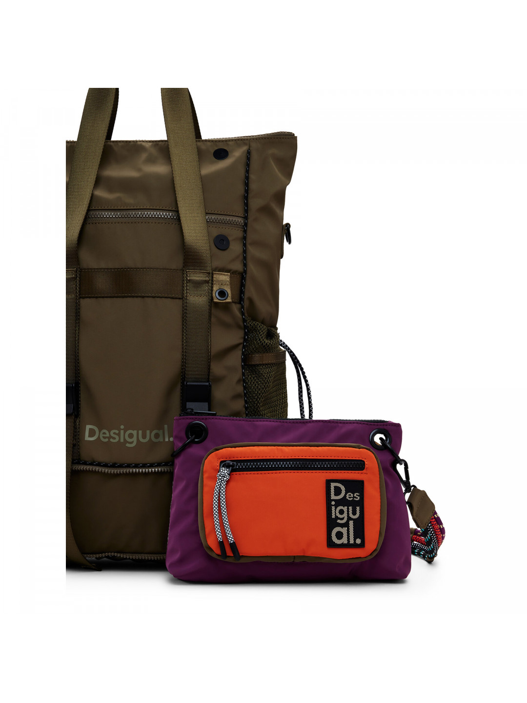 Batoh Desigual Modularis Originale 25SAKY11 Khaki