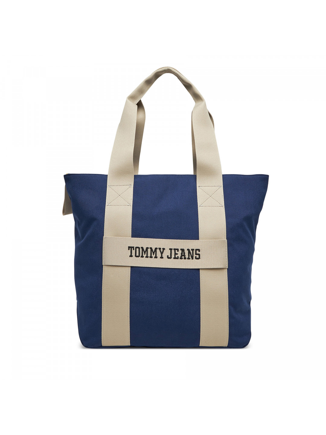 Taška Tommy Jeans Tjm Retro Cool Tote AM0AM13278 Tmavomodrá